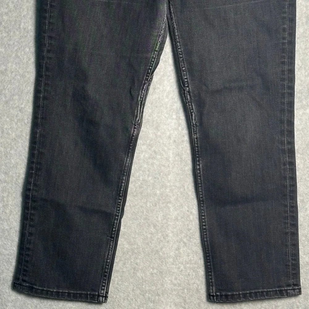 DU/ER Sz 31x27 Straight Leg Performance Denim Jeans Washed Black CoolMax Stretch